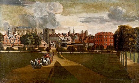 pintura del palacio de Whitehall