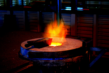 fuego de fundición