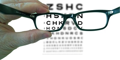 refracción en anteojos