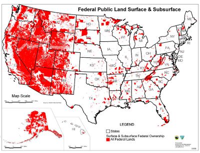 Mapa que muestra la forma rectangular de Kansas en el centro de los Estados Unidos.
