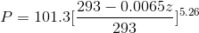 Presión atmosférica
