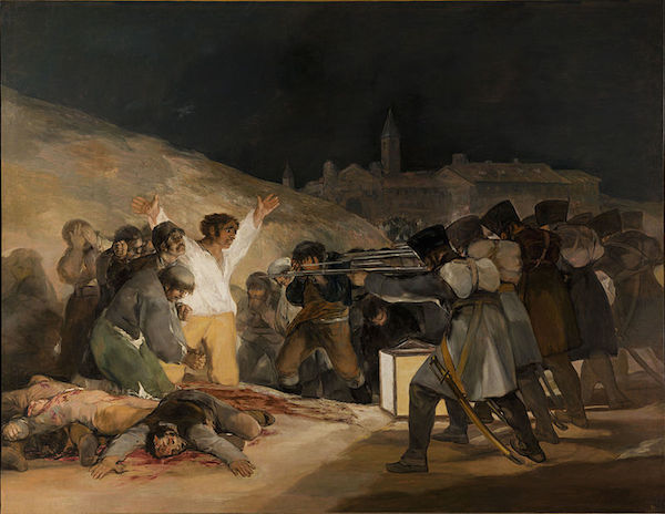 Francisco de Goya. 3 de mayo de 1808