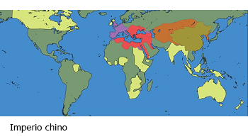 Gráfico del Imperio chino