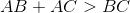 teorema de desigualdad triangular