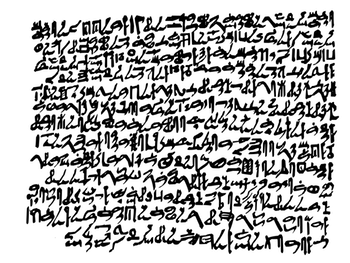 texto hierático