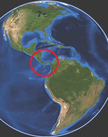 Mapa de las Américas