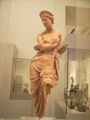 Estatua de la diosa griega Afrodita