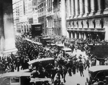 caída del mercado de valores 1929