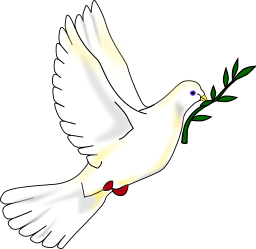 Imagen de una paloma de la paz