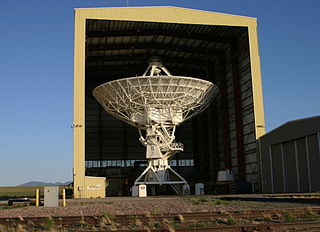 Imagen de un satélite de radio