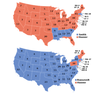 mapas electorales estados unidos