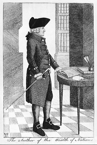Un retrato de Adam Smith