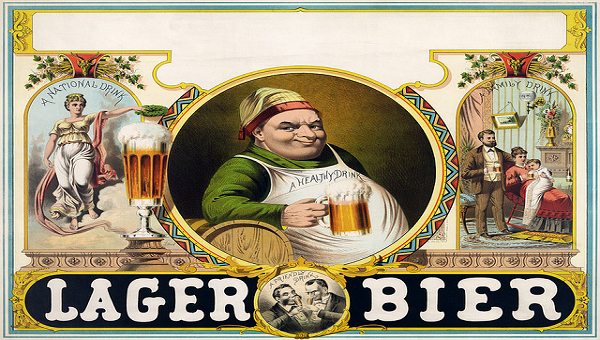 Anúncio Lager Bier