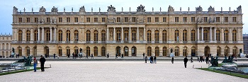 Fachada del Palacio de Versalles