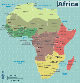 Mapa de africa