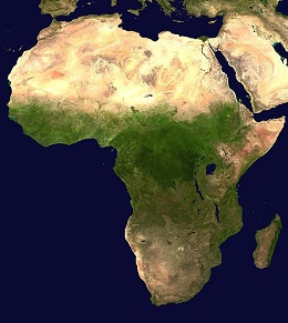 África desde el espacio
