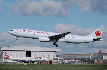 Avión de Air Canada
