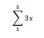 suma 3x