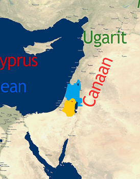 Mapa del Antiguo Cercano Oriente