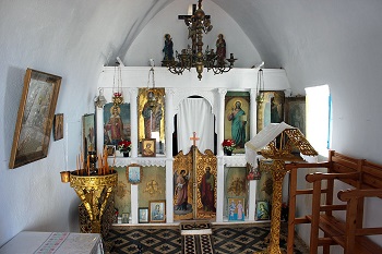 Iconostasio de la iglesia de Agia Ekaterini