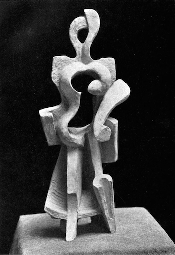 Mujer que camina de Alexander Archipenko