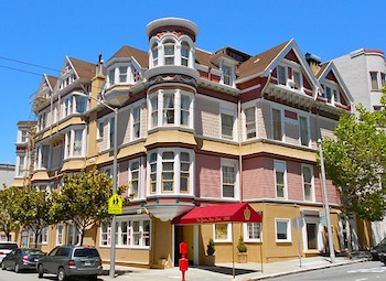 hotel hecho en arquitectura Queen Anne