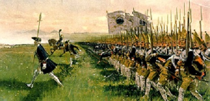 Ataque de infantería prusiana
