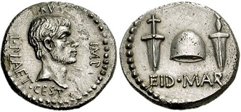 Moneda Brutus Idus de marzo