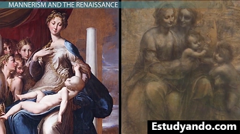 Una pintura renacentista y manierista