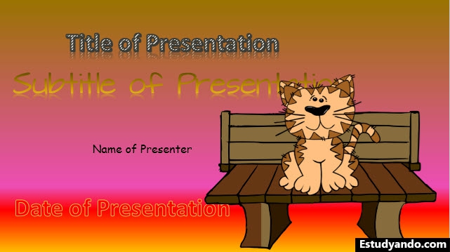 Ejemplo de presentación mal diseñada