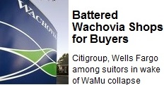 Wachovia en venta