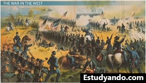 Cuadro de la batalla de Shiloh