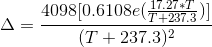 Ecuación delta