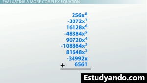 Solución compleja de distribución binomial