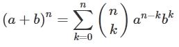 teorema binomial