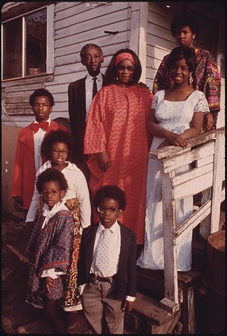 Familia afroamericana