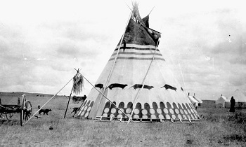 Tipi de Blackfoot
