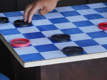Imagen de un tablero de ajedrez.