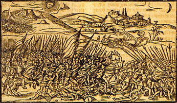 Grabado de Bosworth Field