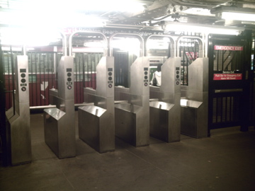 imagen del torniquete del metro