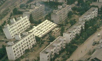 Subsidencia debajo de edificios