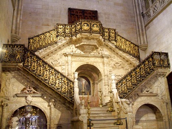 Escalera Dorada de la Catedral de Burgos