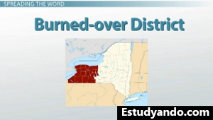 Mapa del distrito quemado