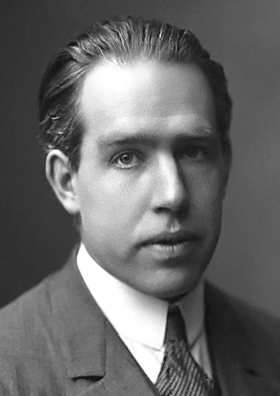 retrato de niels bohr