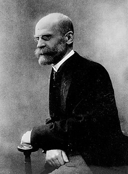 El sociólogo Emile Durkheim influyó mucho en el campo de la criminología
