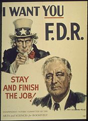 Anuncio de FDR