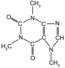 Modelo de cafeína