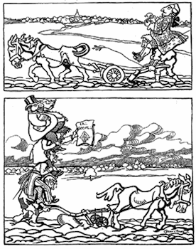 dibujos animados anti-semetic