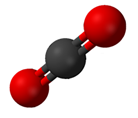 El dióxido de carbono no reúne todas las características de una molécula polar. El dióxido de carbono es lineal con la misma carga en lados opuestos, lo que lo hace no polar.