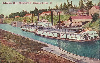 Barco de vapor Sternwheeler